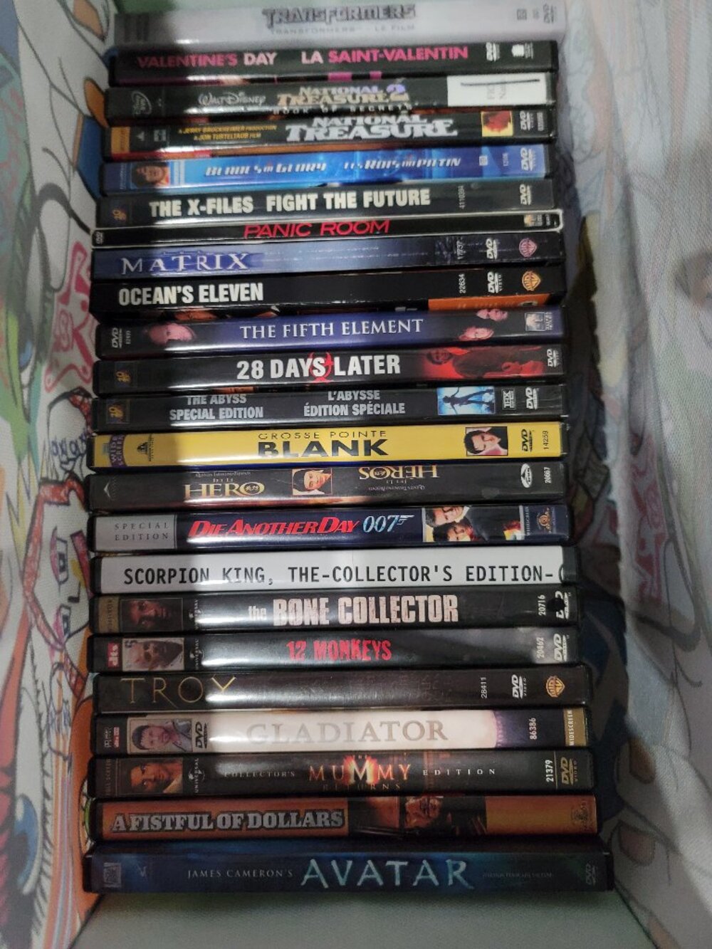 Lot of DVDs (23 movies)